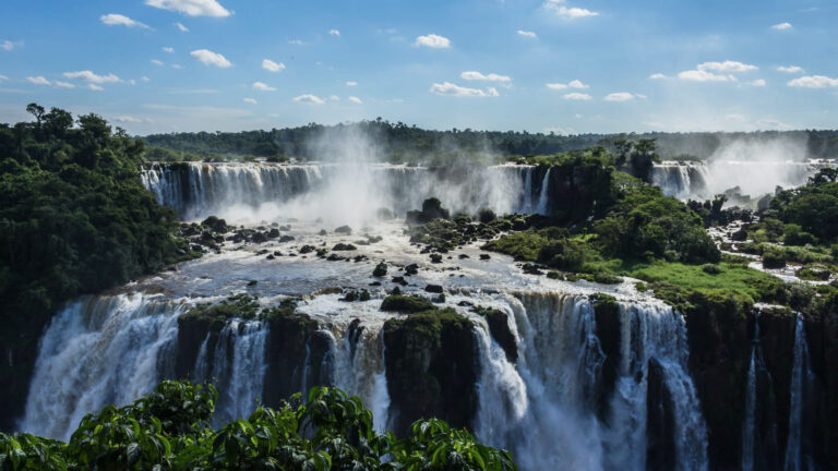 Vista de las Cataratas de Iguazú, Argentina